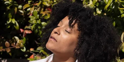 photo du visage d'une femme