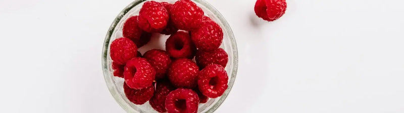 Verrine framboise et granola au chocolat