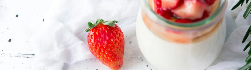 Tiramisu aux fraises vegan