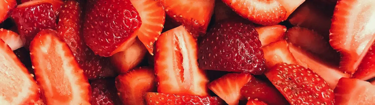 Panna cotta aux fraises vegan