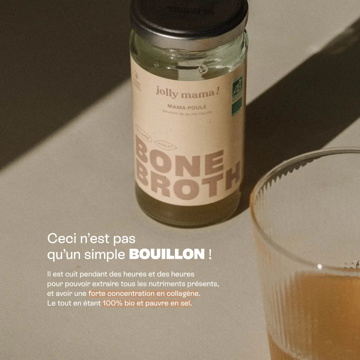 Mama Poule – soin nutritionnel post-partum, supporte cicatrisation, articu­lations et vitalité 