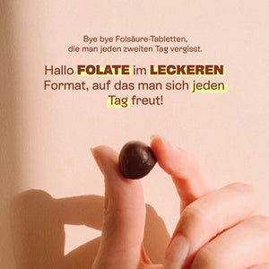 Lemon Folates Jolly Mama – vegane Zitronen-Gummies mit aktiven Folsäuren für Schwangerschaft