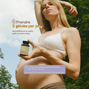 posologie du produit fertilité (2 gélules par jour)