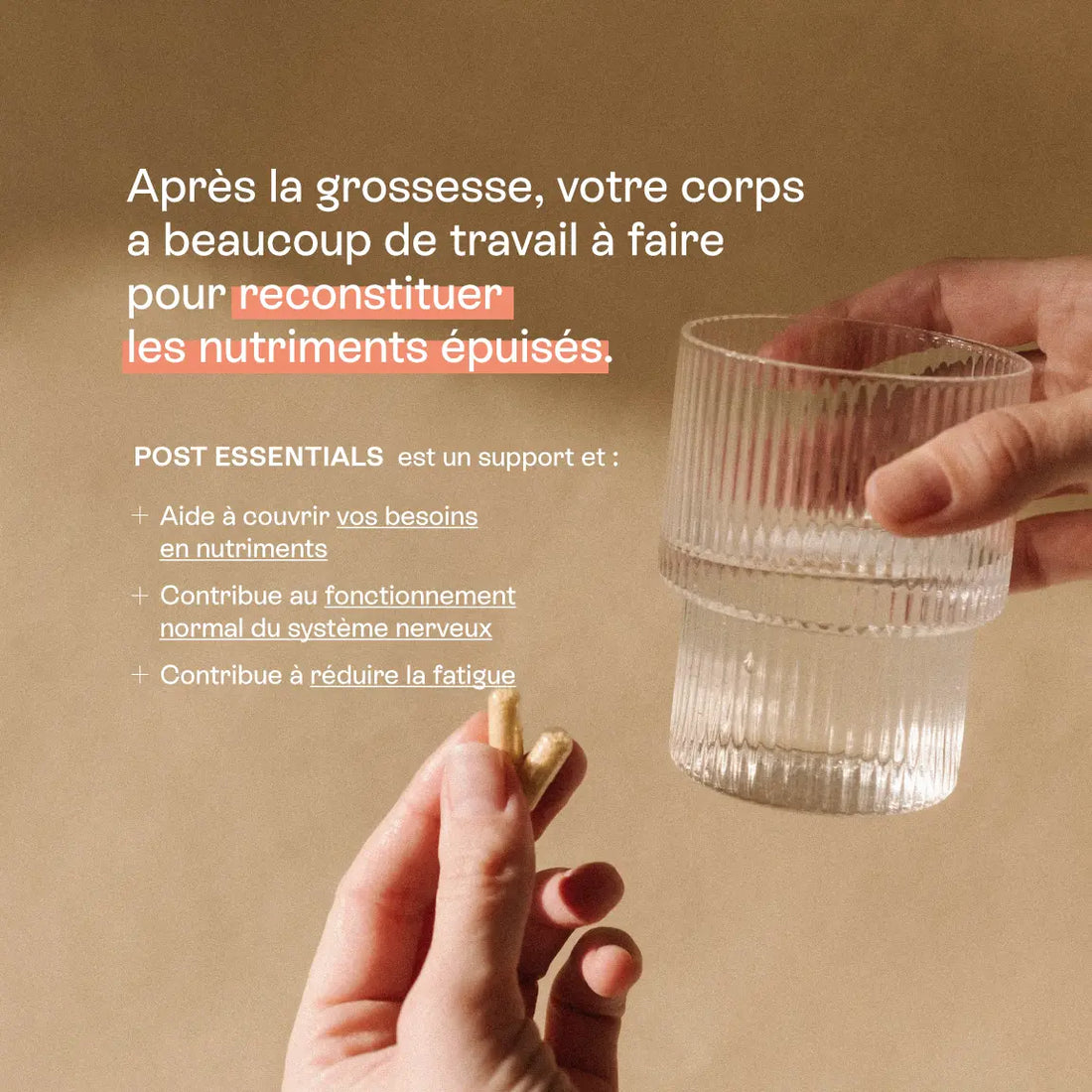 bienfaits vitamines post partum