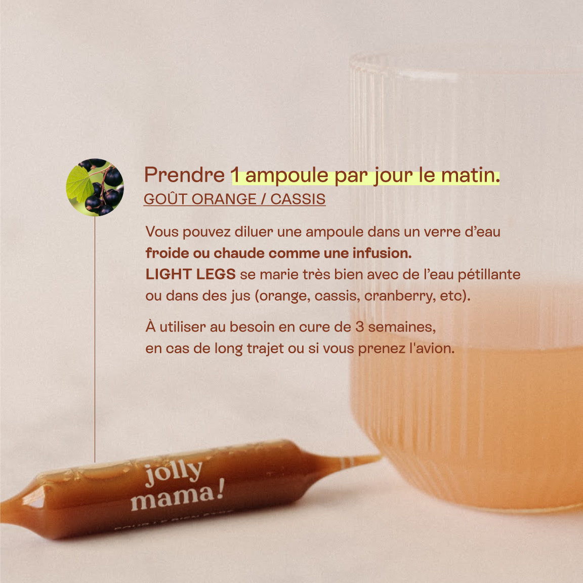 Light Legs complément veineux naturel pour jambes lourdes — Jolly Mama