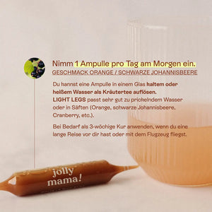 Light Legs Jolly Mama – Bio-Ampullen zur Linderung schwerer Beine