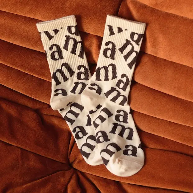 chaussettes inscription mama