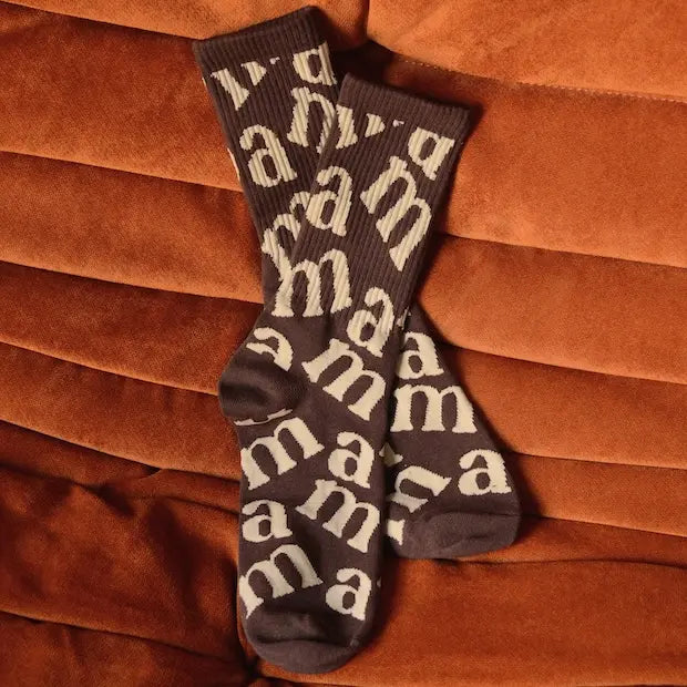 chaussettes inscription mama