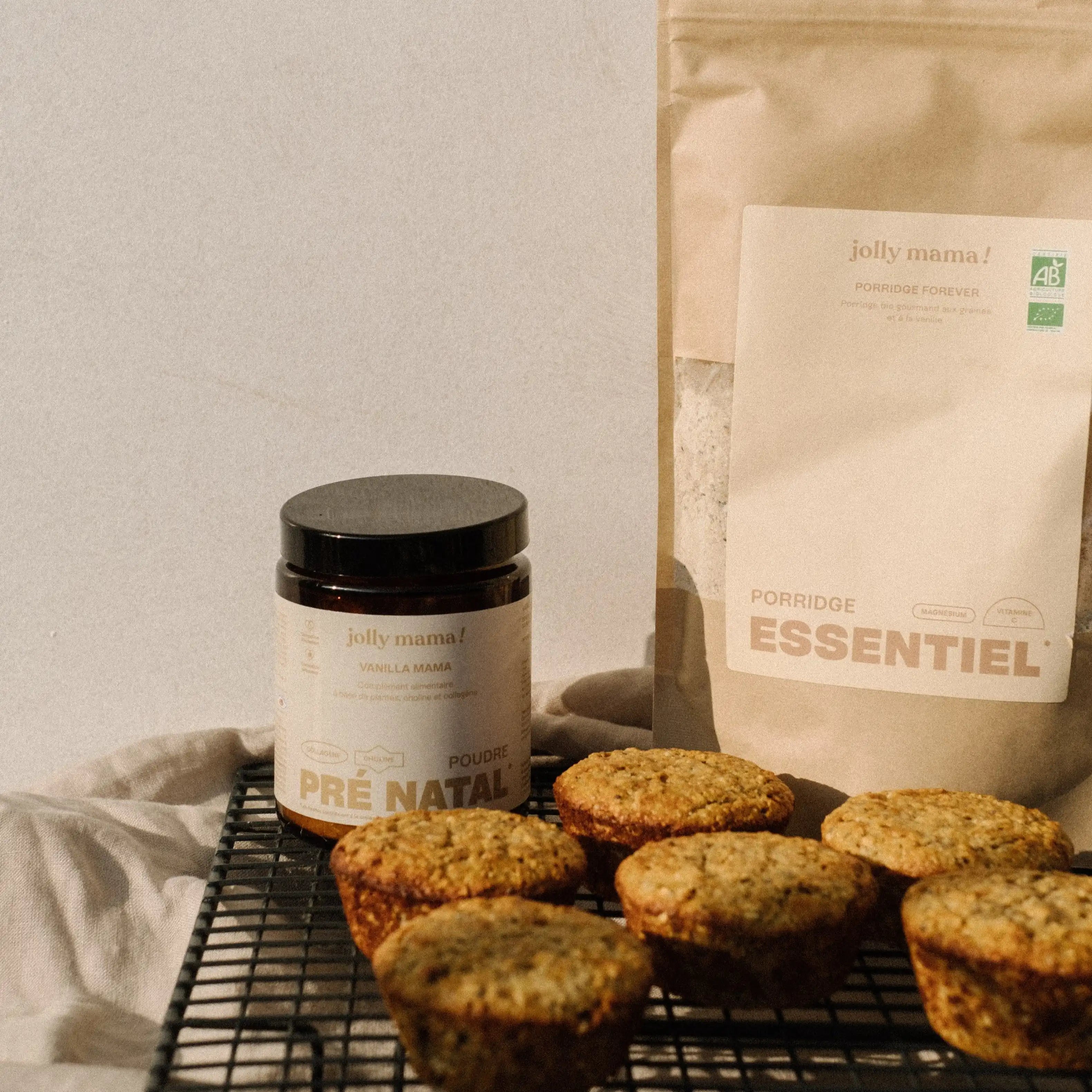 Préparation Porridge Forever – petit-déjeuner sain, gourmand, sans sucres ajoutés, index glycémique bas, compatible grossesse et allaitement