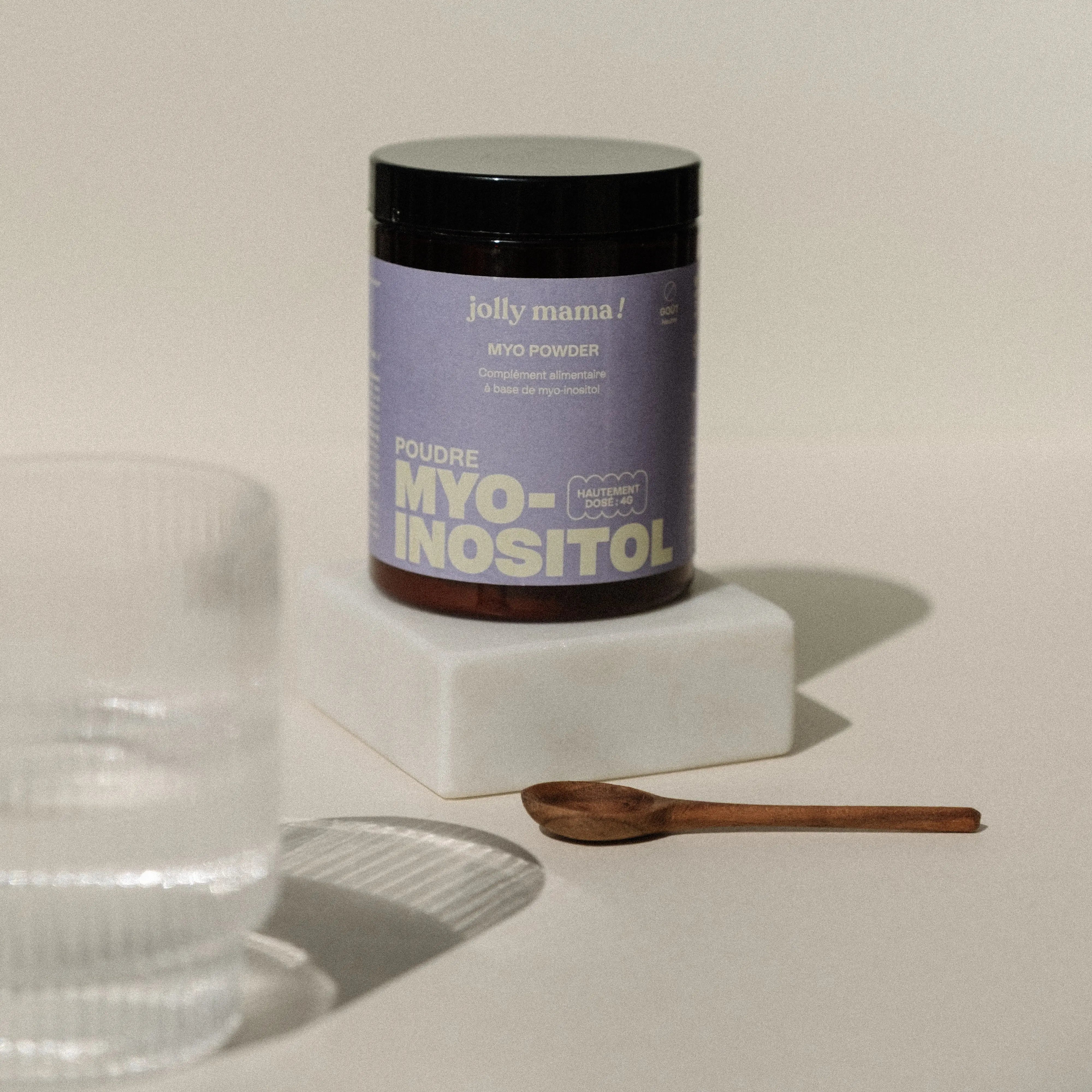 visuel du produit myo inositol poudre