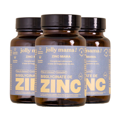 Lot de 3 Zinc Mama