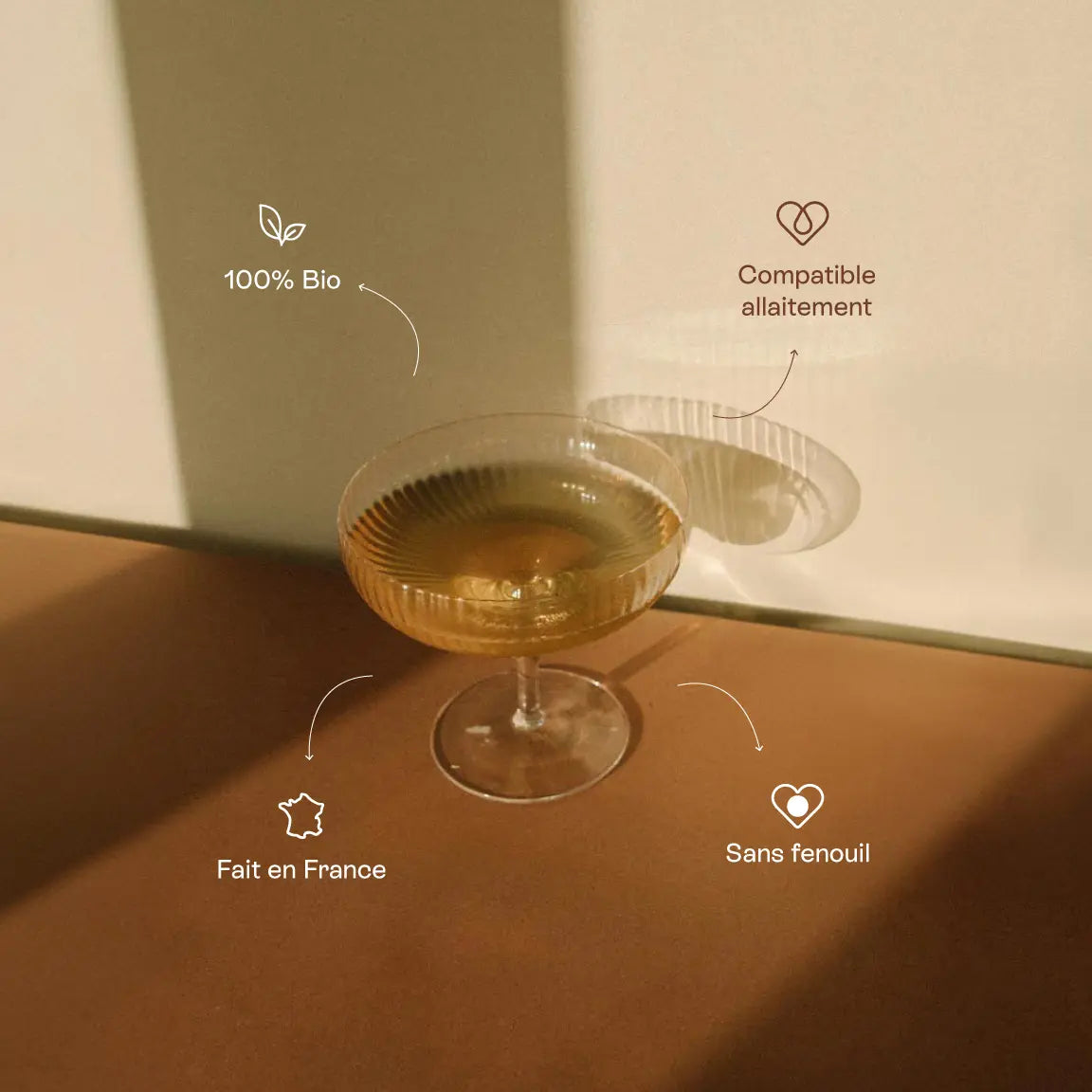 visuel bienfaits tisane allaitement