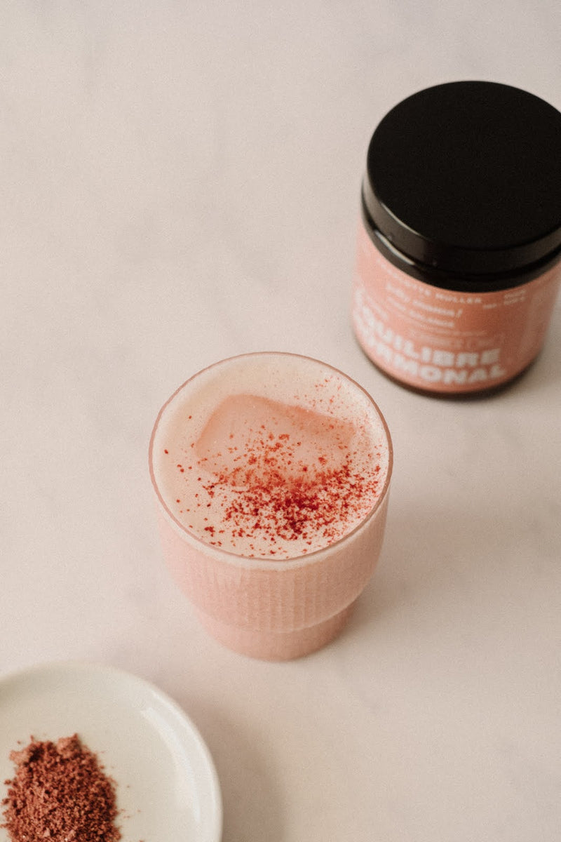 Photo du complément alimentaire en poudre Pink balance de Jolly Mama