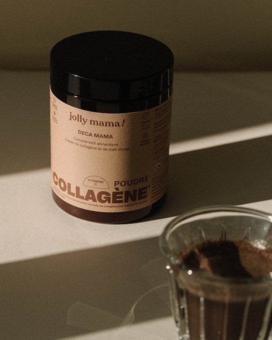 poudre collagène goût café