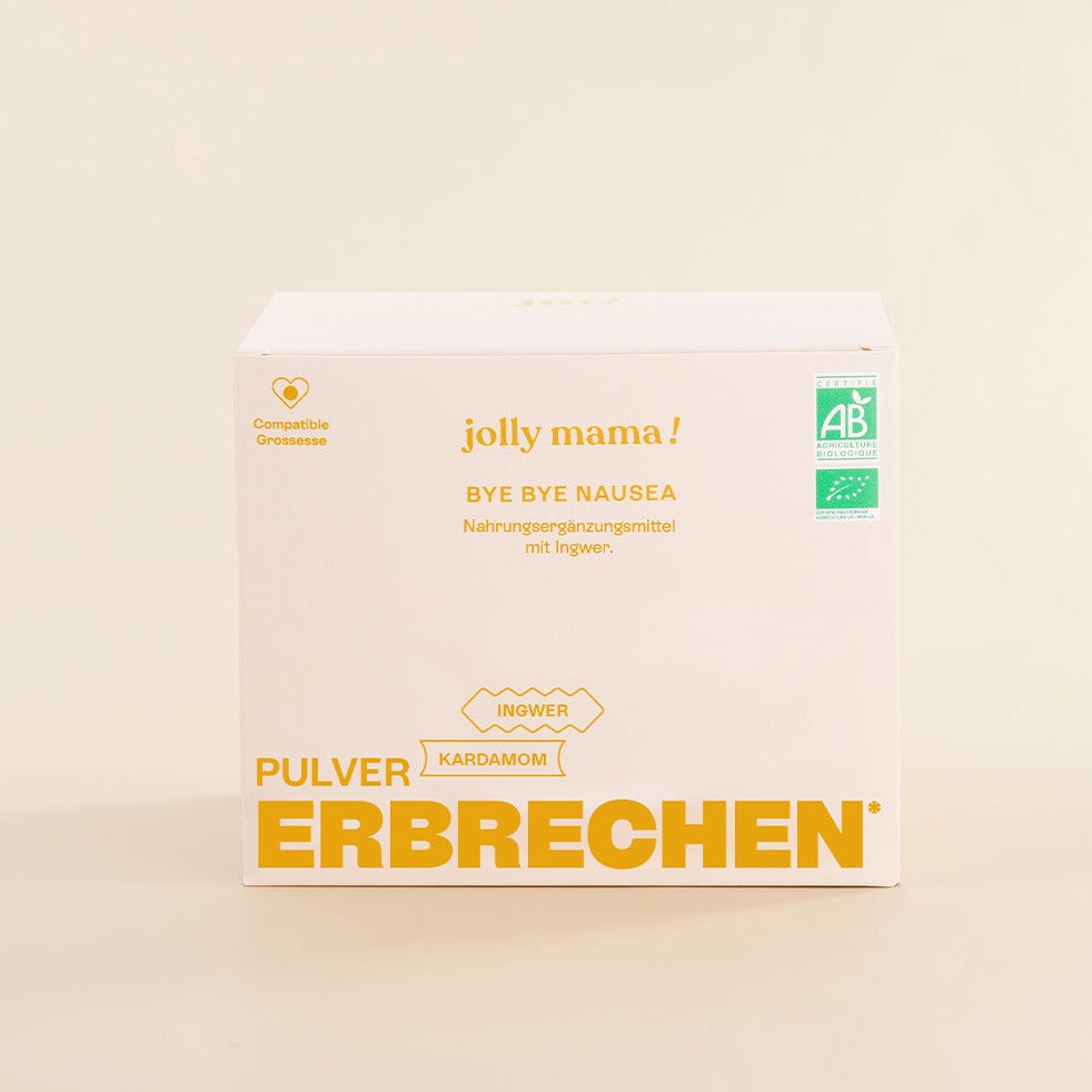boite de Bye Bye nausea en allemand