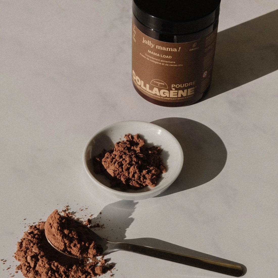Pack beauté & bien-être Jolly Mama : poudre collagène marin enrichie en vitamine C et bouillon d’os ultra gourmand