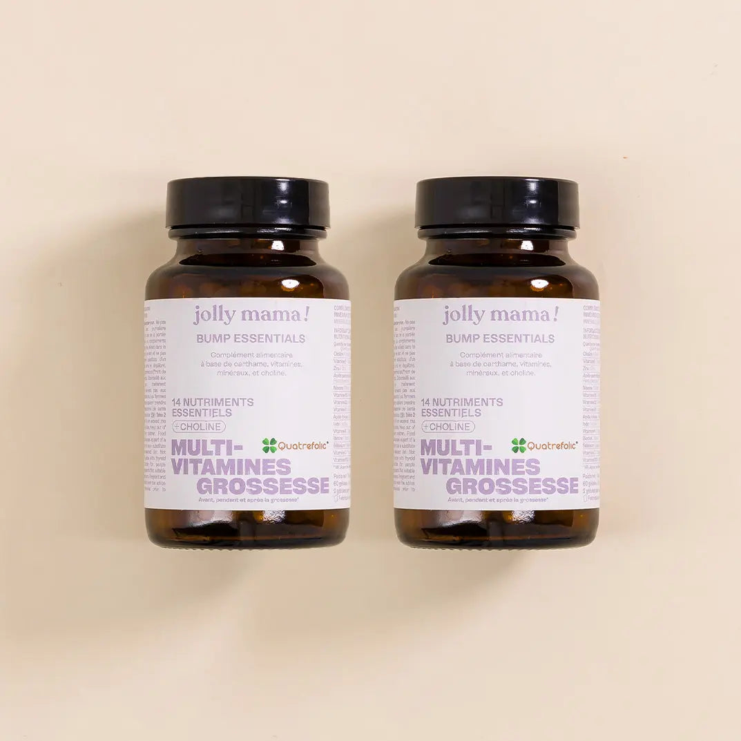 2 pots de complément alimentaire pour la conception et grossesse