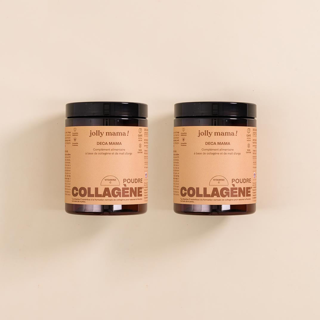 2 pots de poudre collagène