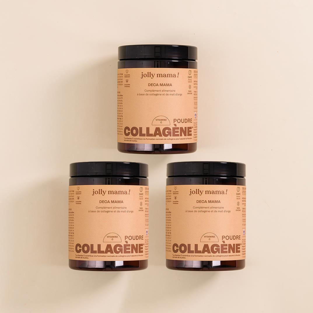 3 poudres collagène café