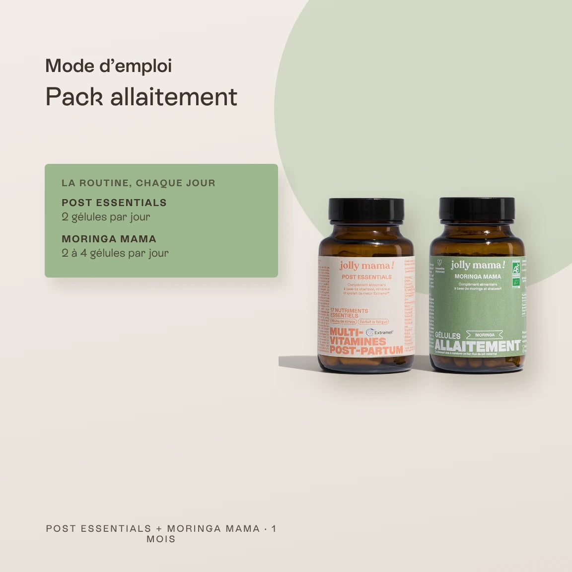 Pack allaitement multivitamines