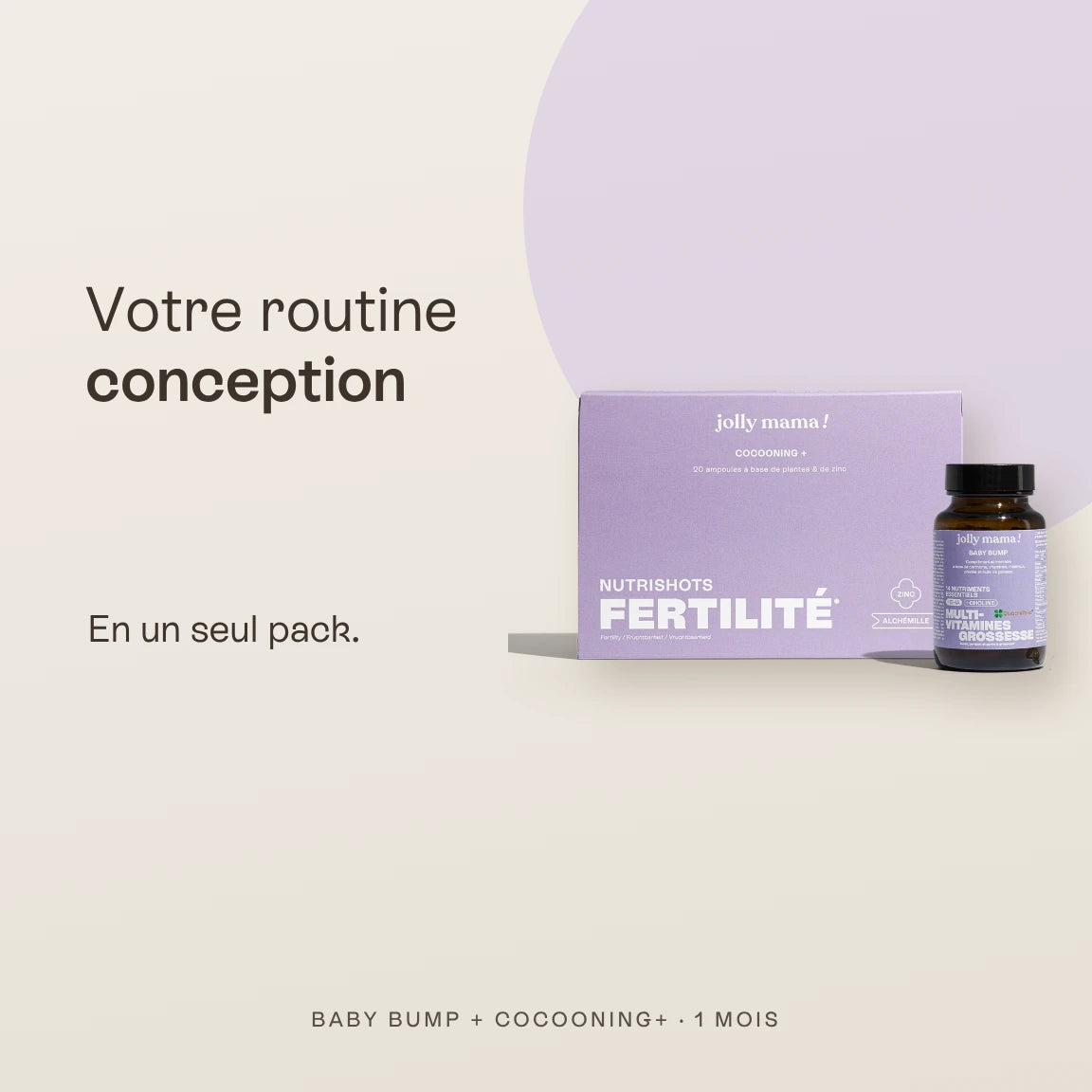 Pack conception et stress