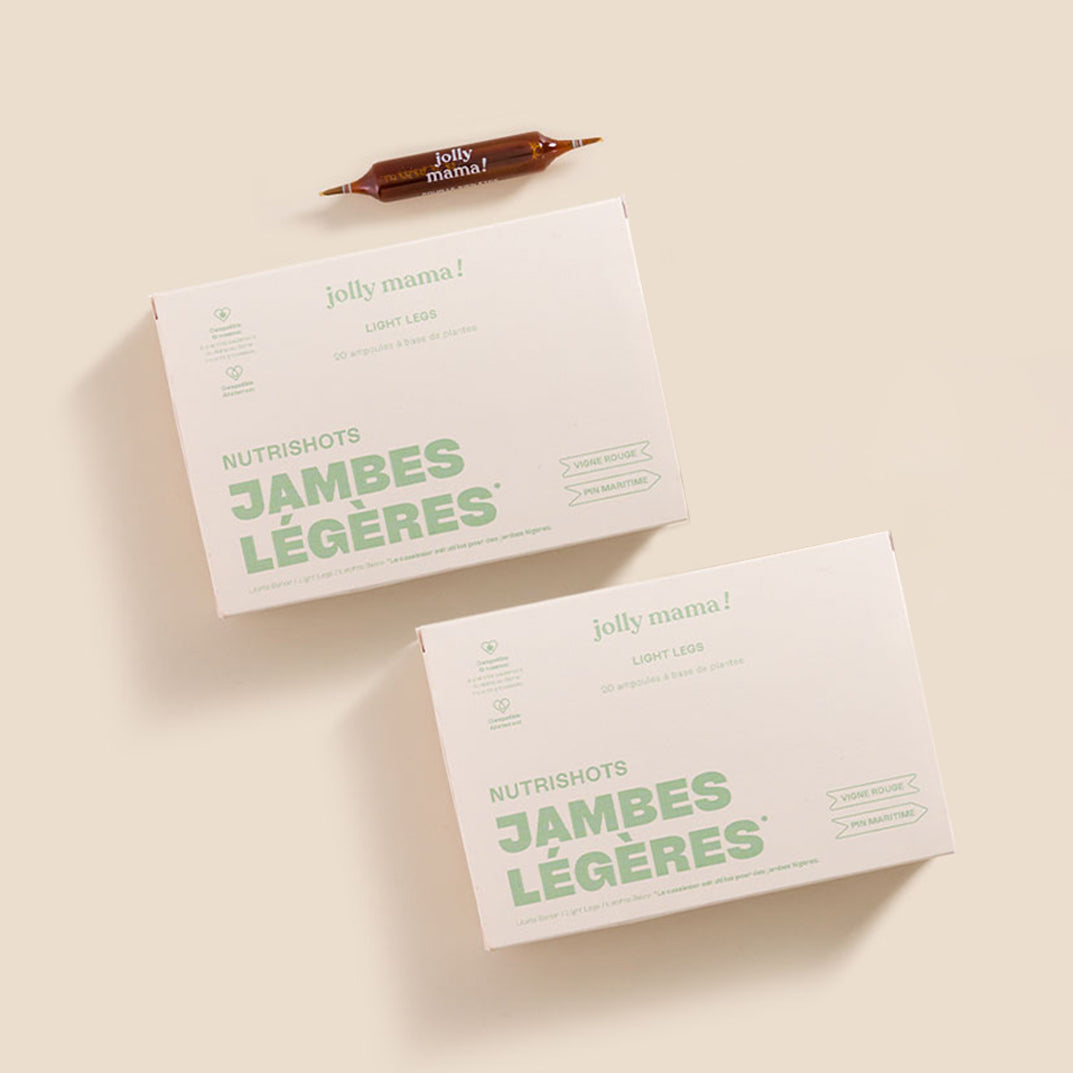Light Legs de Jolly Mama — solution douce et bio pour soulager jambes fatiguées