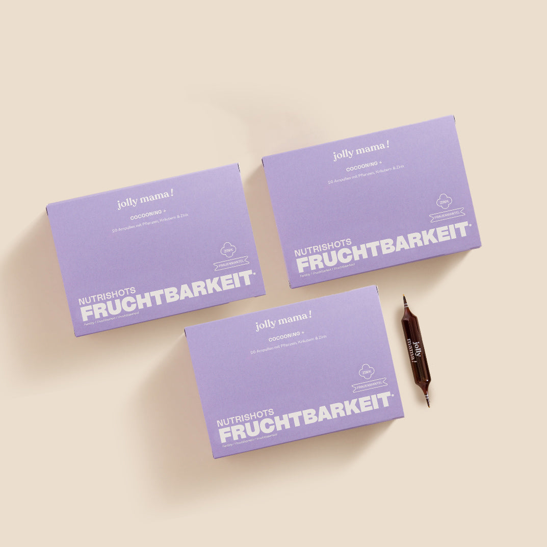 3 Packungen des Nahrungsergänzungsmittels für die Fruchtbarkeit