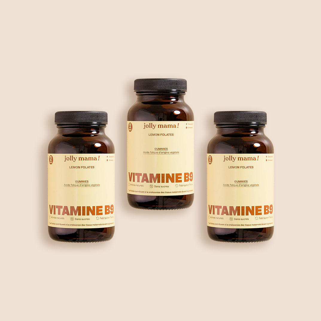 Gommes naturelles Lemon Folates – soutien du développement fetal et immunitaire dès la conception