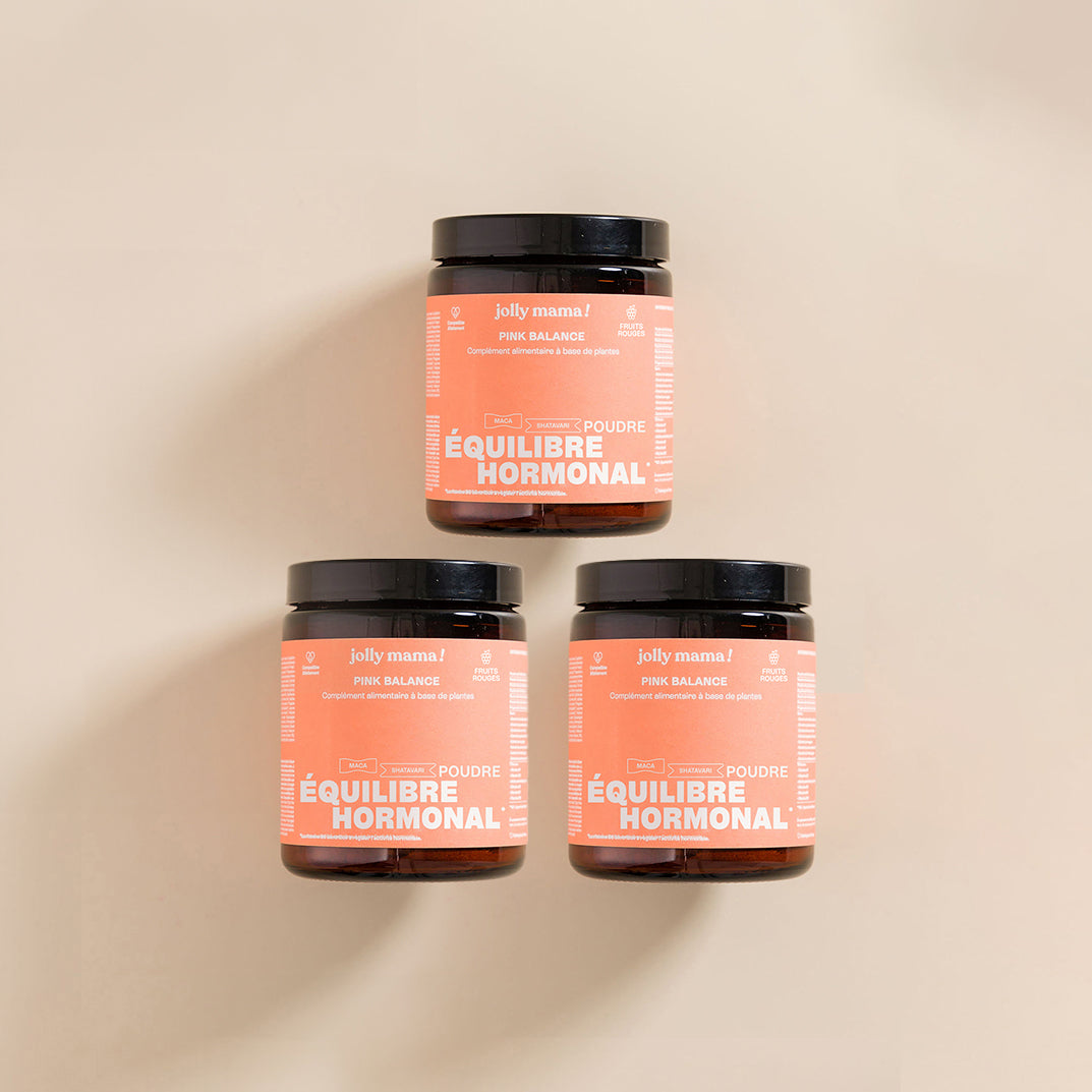 pot de poudre équilibre hormonal
