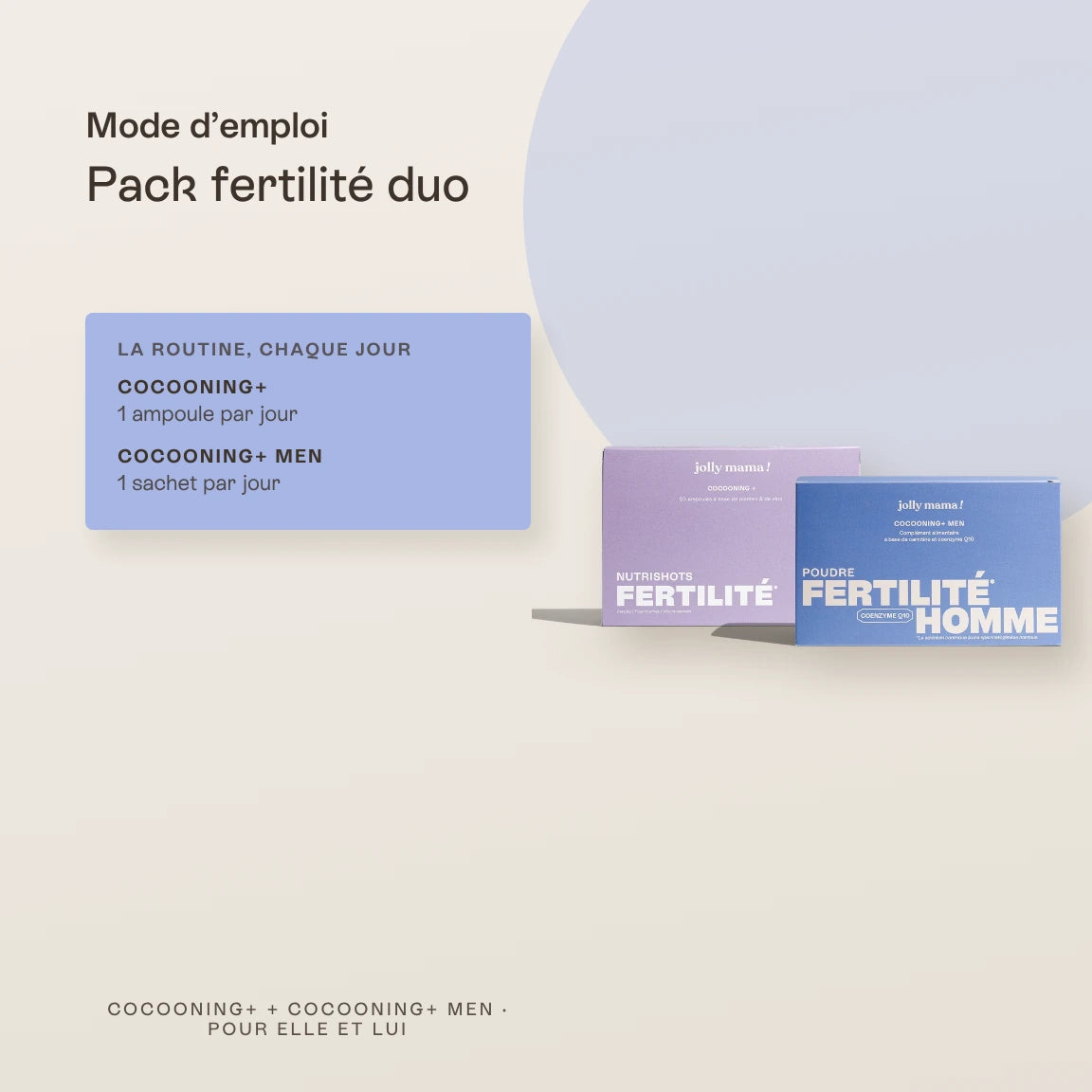 Pack Fertilité duo