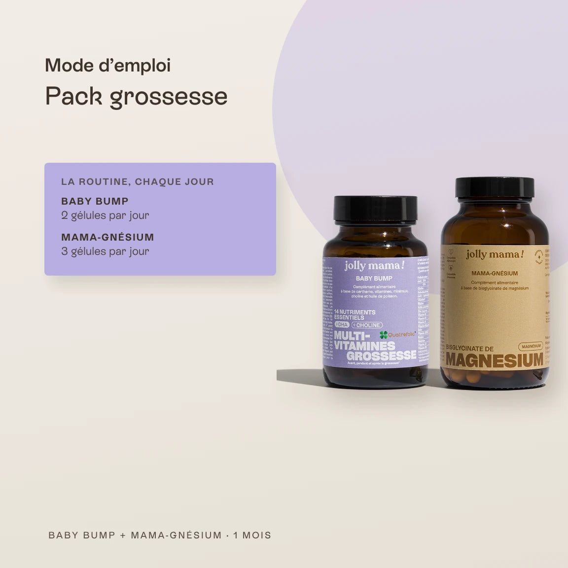 Pack grossesse magnésium