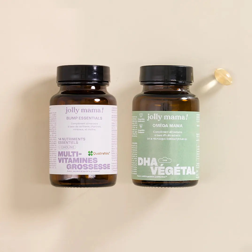 visuel produits du pack grossesse vegan