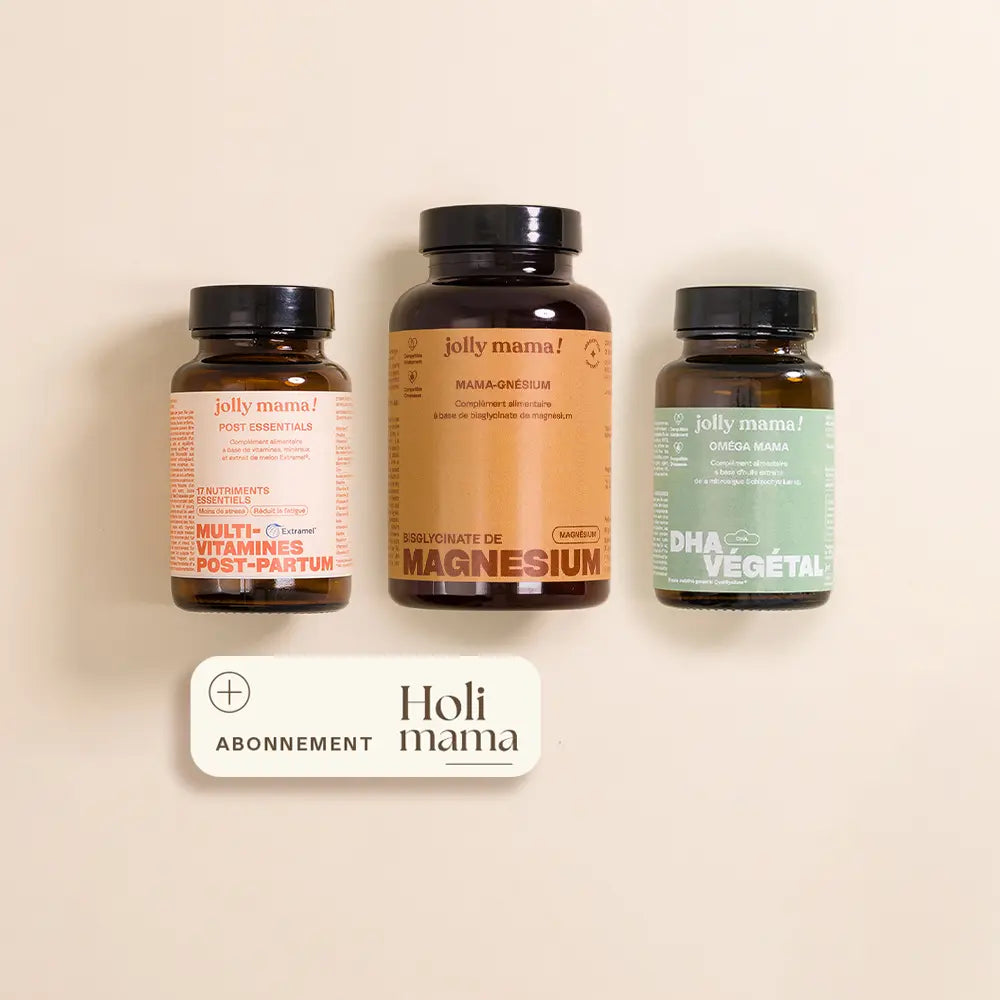 pack post-partum avec abonnement Holimama