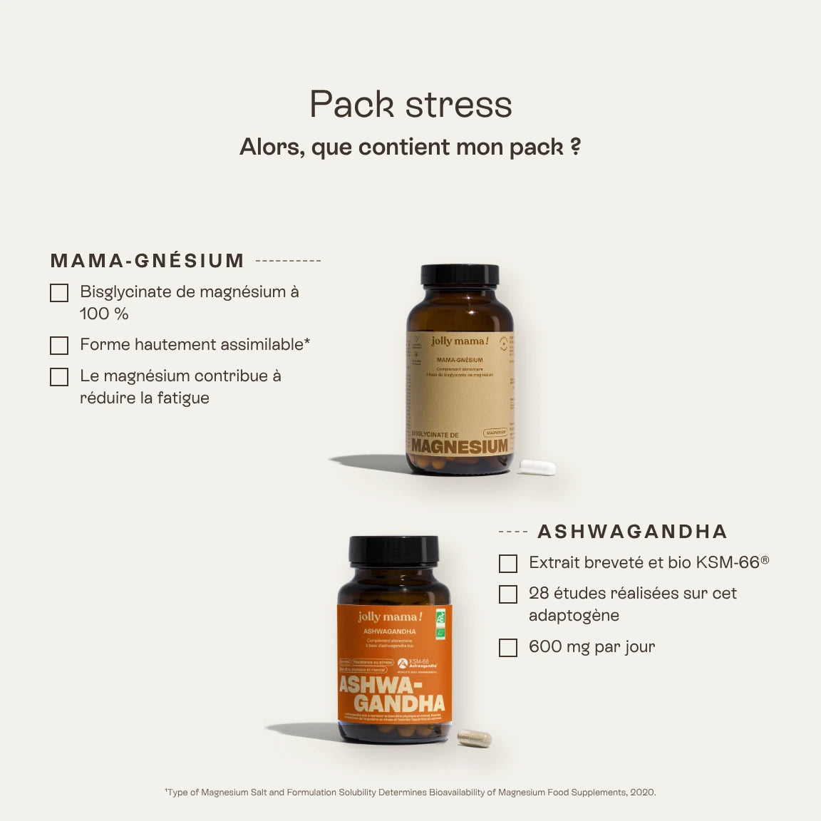 Pack anti-stress