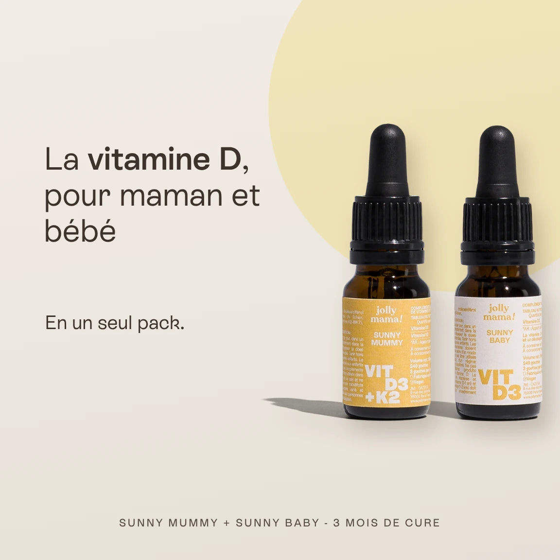 Pack vitamine D Mama & Baby