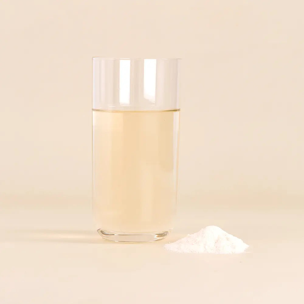 Peach Mama, Cure de 1 mois de collagène marin en poudre, goût pêche.