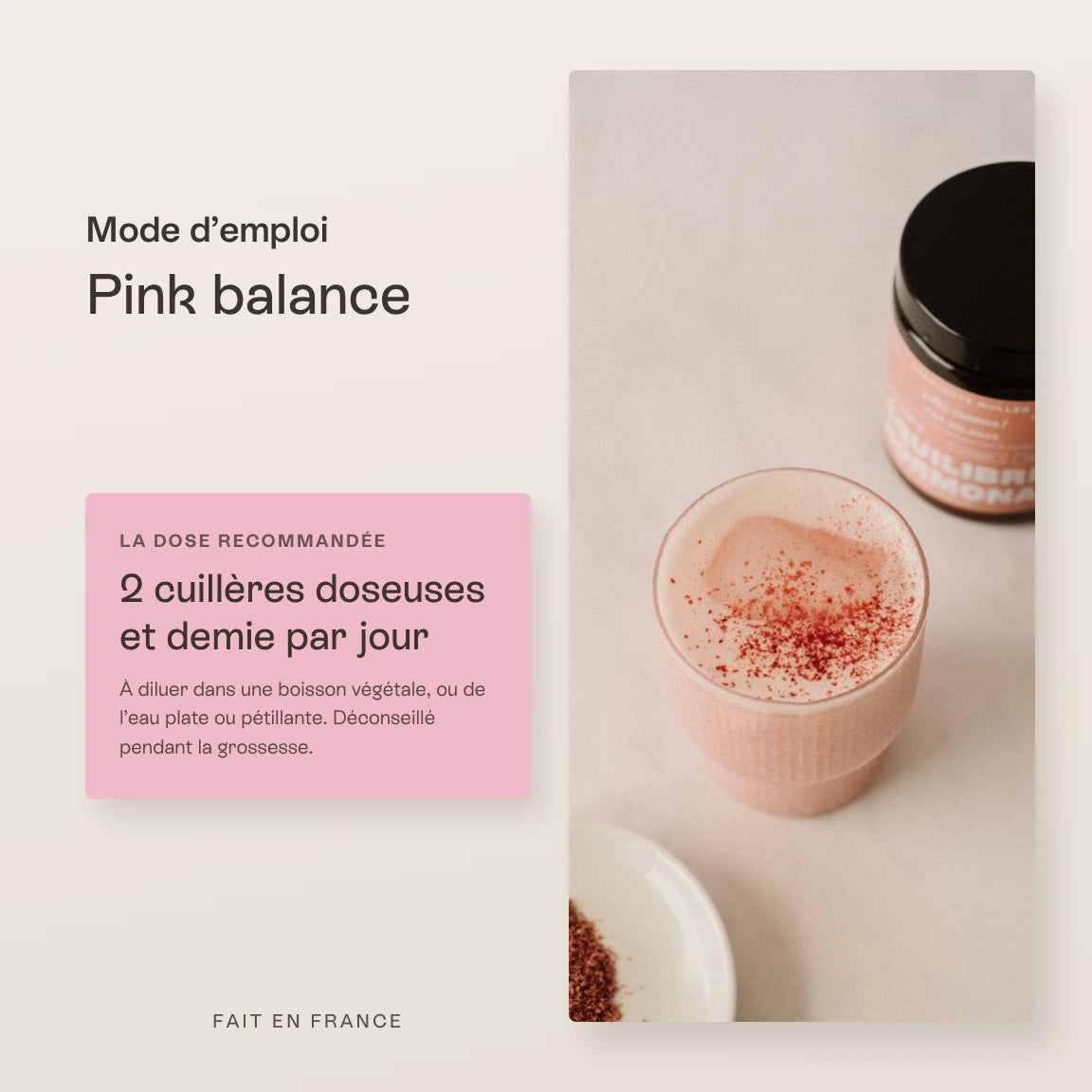 Pink balance