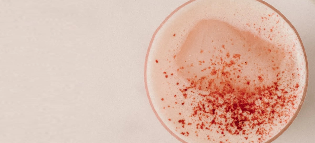 pink balance ingredients B verre dessus droite