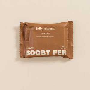 Snack gourmand enrichi en bisglycinate de fer
