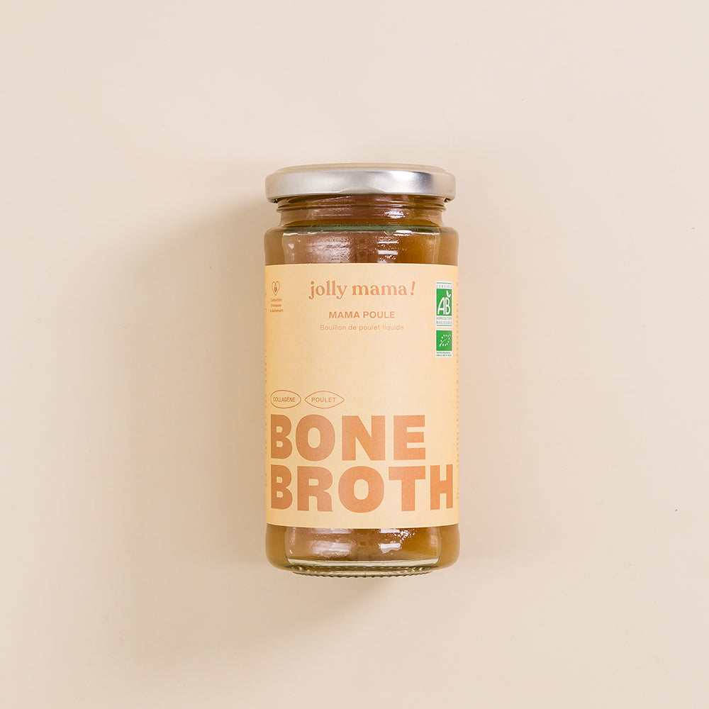 pot de Mama poule bone broth