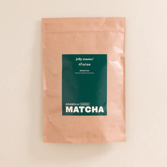 Granola Matcha – goût thé vert matcha Anatae, fabriqué en France, sans gluten