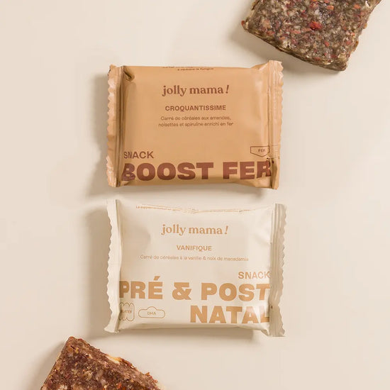 visuel de 2 snacks grossesse