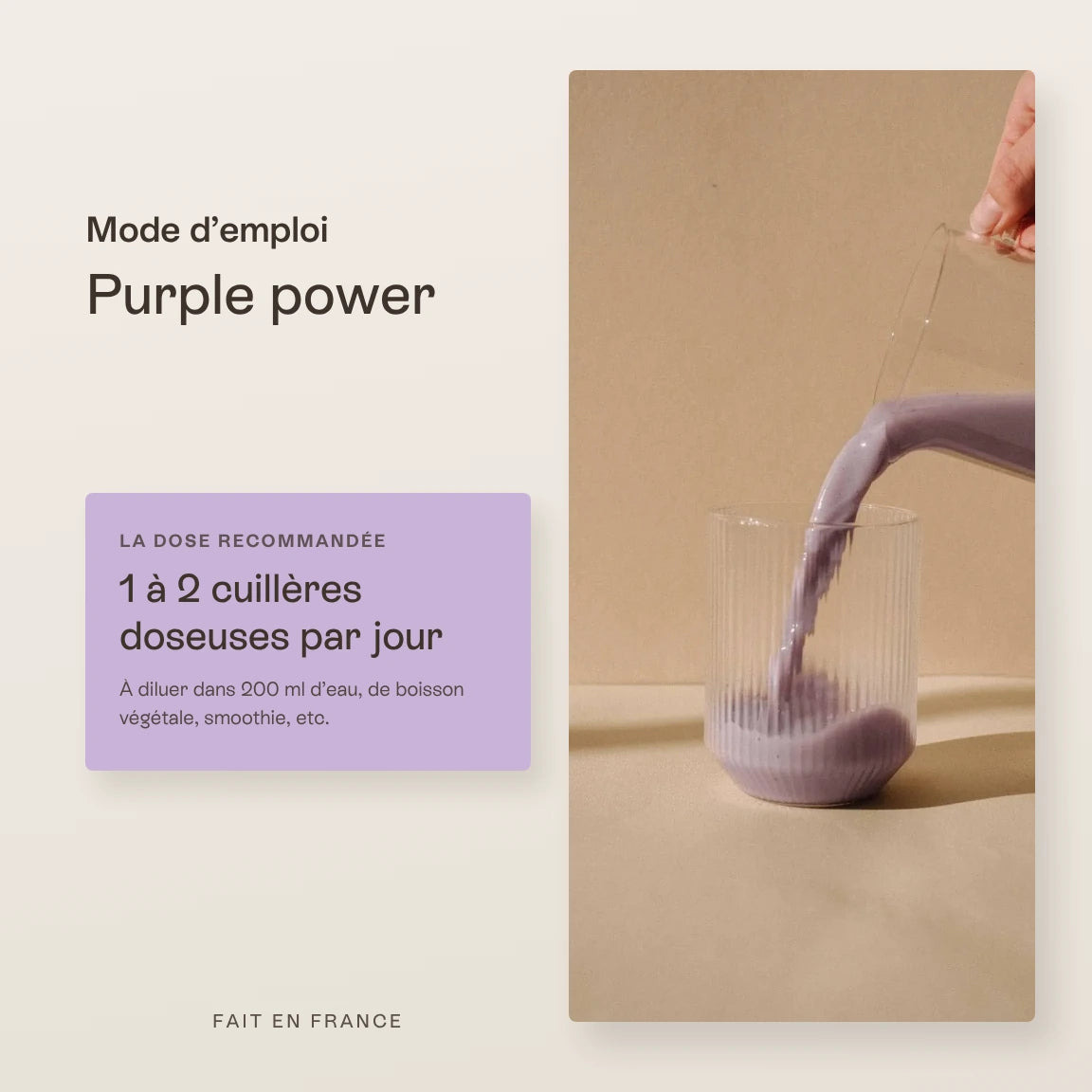 Purple power