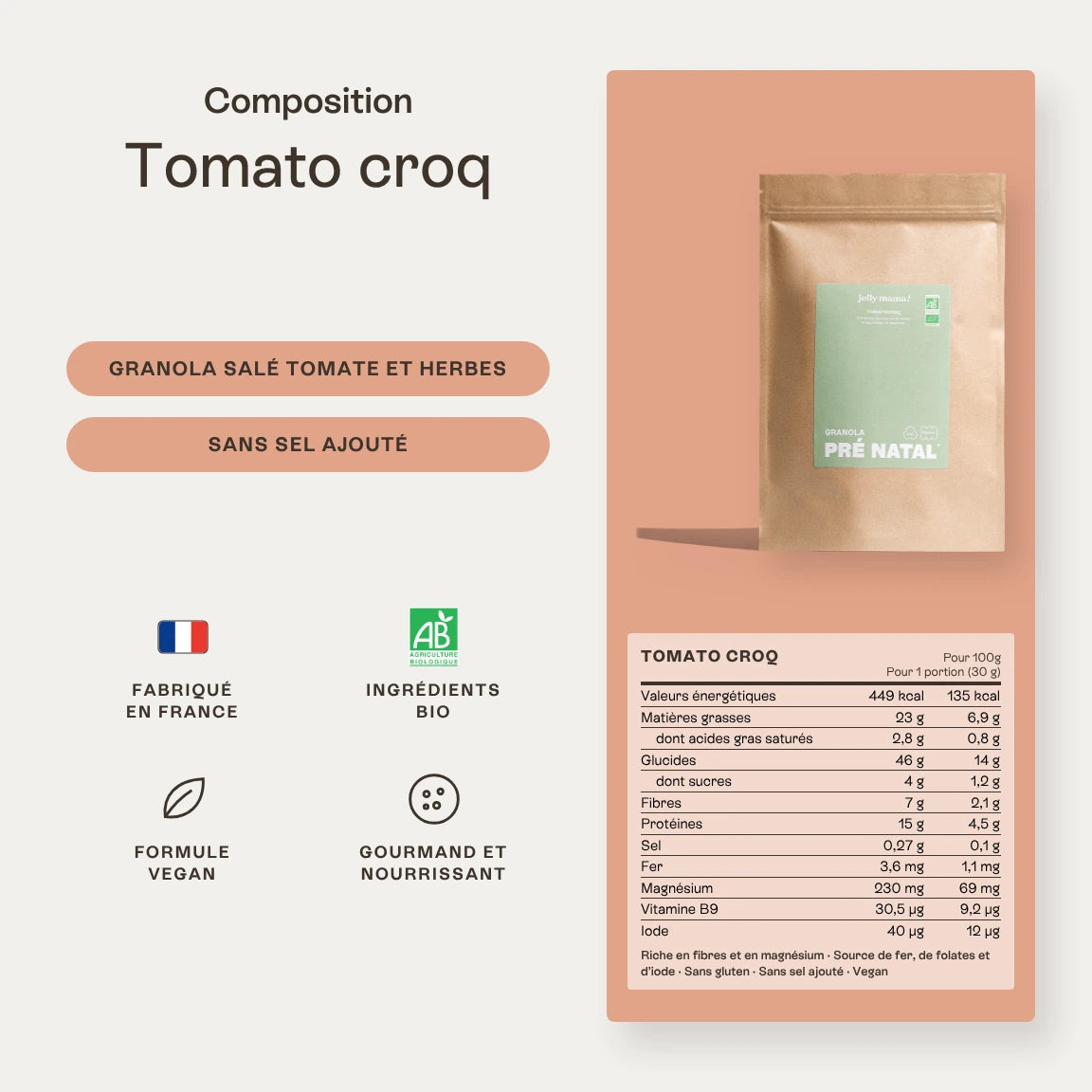Tomato croq