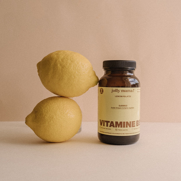 Lemon Folates gummies – forme 5-méthyltétrahydrofolate, idéale dès le projet bébé